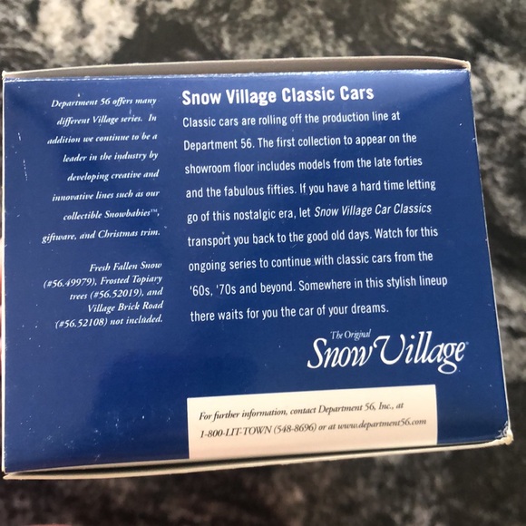 Dept 56 1959 Cadillac Eldorado, The Original Snow Village accessory from 2001 - Picture 4 of 5
